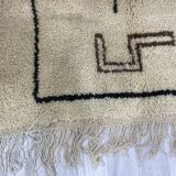 Handmade wool Berber rug 200 X 100 CM