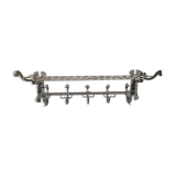 Wall coat rack