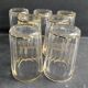 7 gobelets Baccarat service Chicago taille 6410 dorés