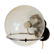 Model C-1725 Raindrop Glass Basketball Wall Lamp from Raak, 1970s