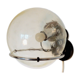 Model C-1725 Raindrop Glass Basketball Wall Lamp from Raak, 1970s