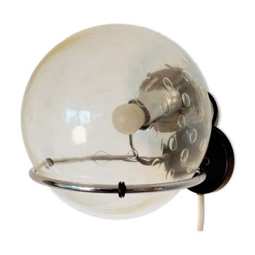 Model C-1725 Raindrop Glass Basketball Wall Lamp from Raak, 1970s