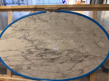 Eero Saarinen (1910-1961) - Knoll : Table ovale 198 cm, Arabescato