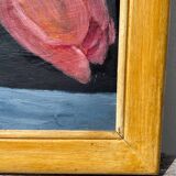 Large flower bouquet painting