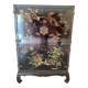 Meuble chinois laqué ancien décor oiseaux – cabinet asiatique