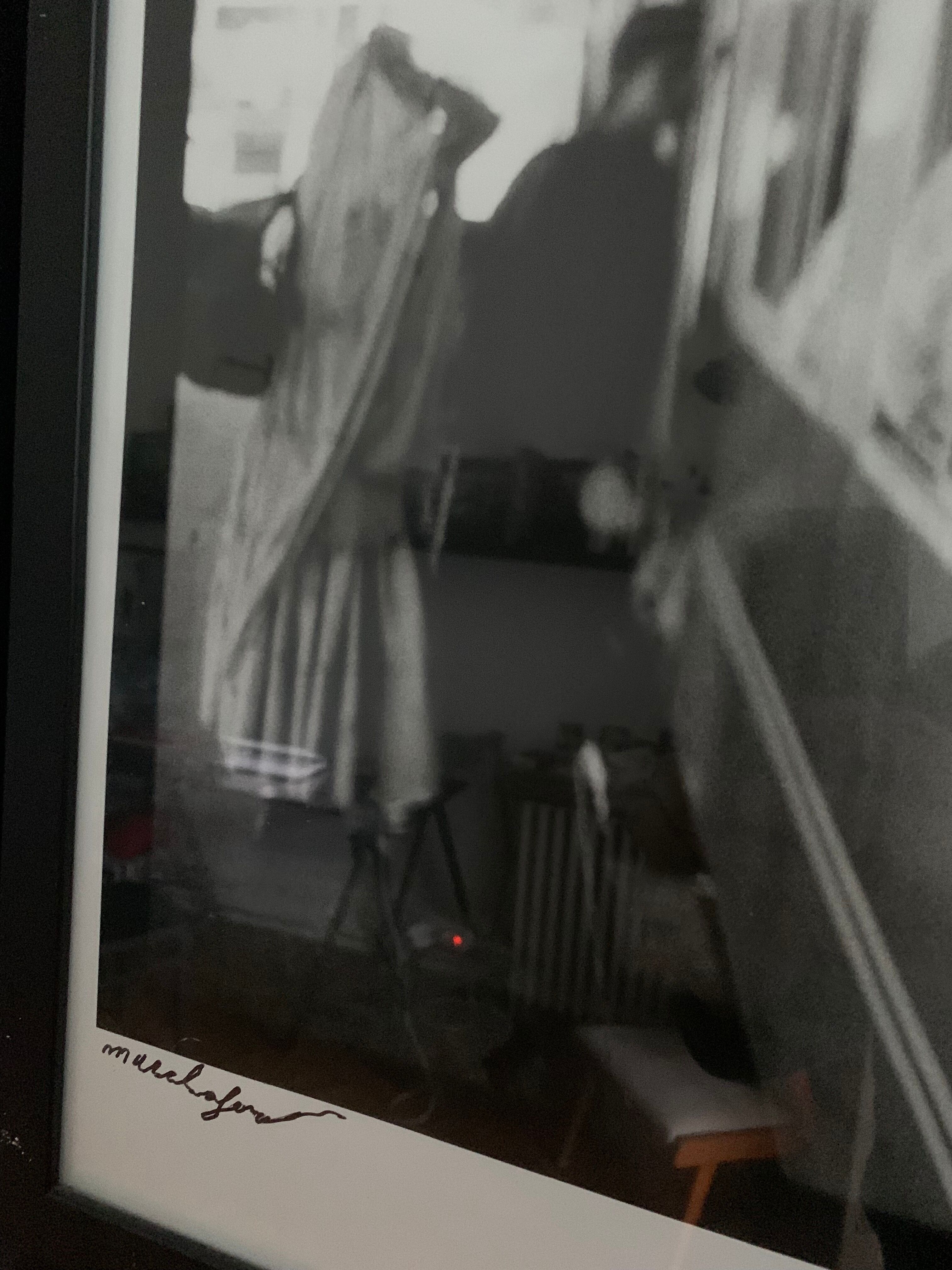 Photo tirage argentique noir et blanc de Marc Lafond avec cadre. Tirage unique  Tirage réalisé par S