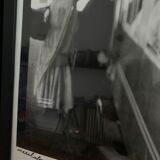 Black and white silver print photo by Marc Lafond with frame. Single print Print made by S