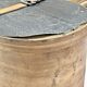 Old bent wood fur hat box