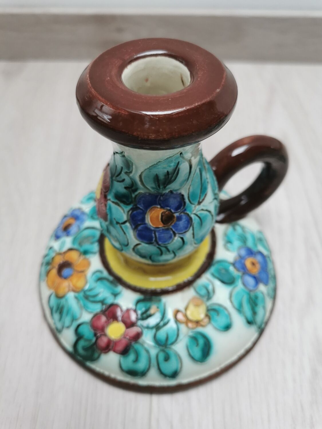 Cerart Monaco flower candlesticks