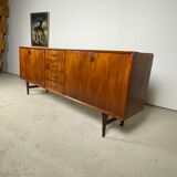 Vintage teak row