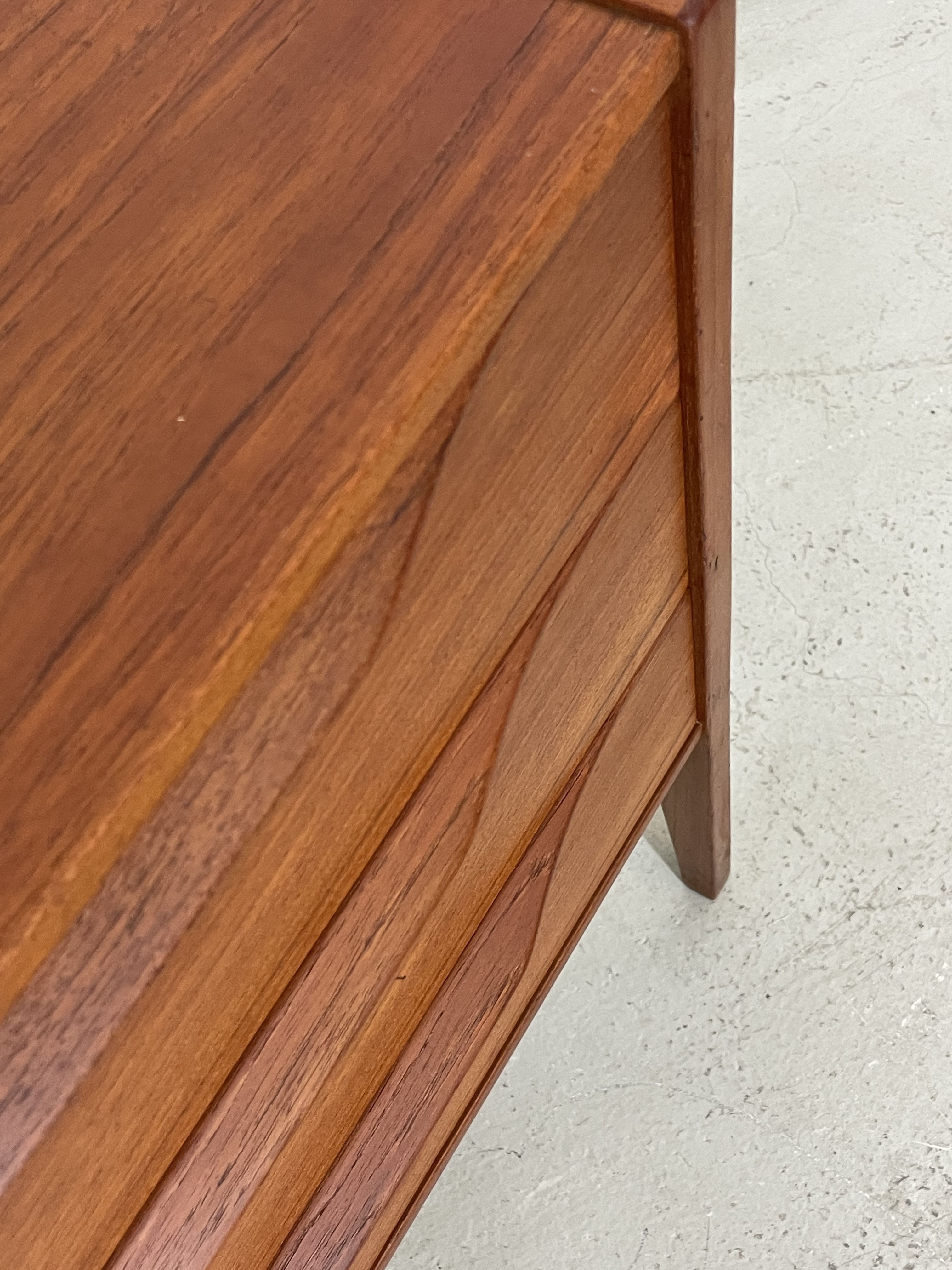 Danish teak chest of drawers no34 by Kai Kristiansen 1960s
