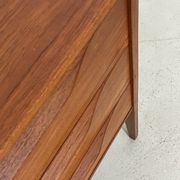 Commode en teck danois no34 par Kai Kristiansen années 1960