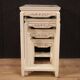 Four French coffee tables in lacquered and painted wood