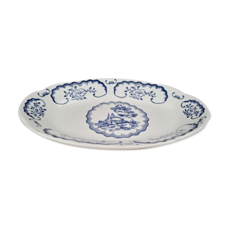 Digoin Sarreguemines Bernadette model dish. In perfect condition, no cracks or chips. 21.5cm x 14.