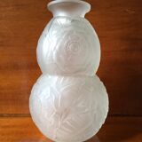 Glass vase by Muller Brothers