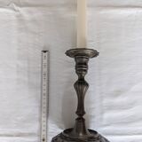 Tin candlestick