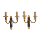 Paire d’appliques en bronze style Empire