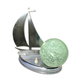 Lampe à poser voilier boule clichy