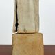 Klaus Lehmann, German postmodern brutalist sculpture of studio pottery column no. 247 78, 1978, ceramic