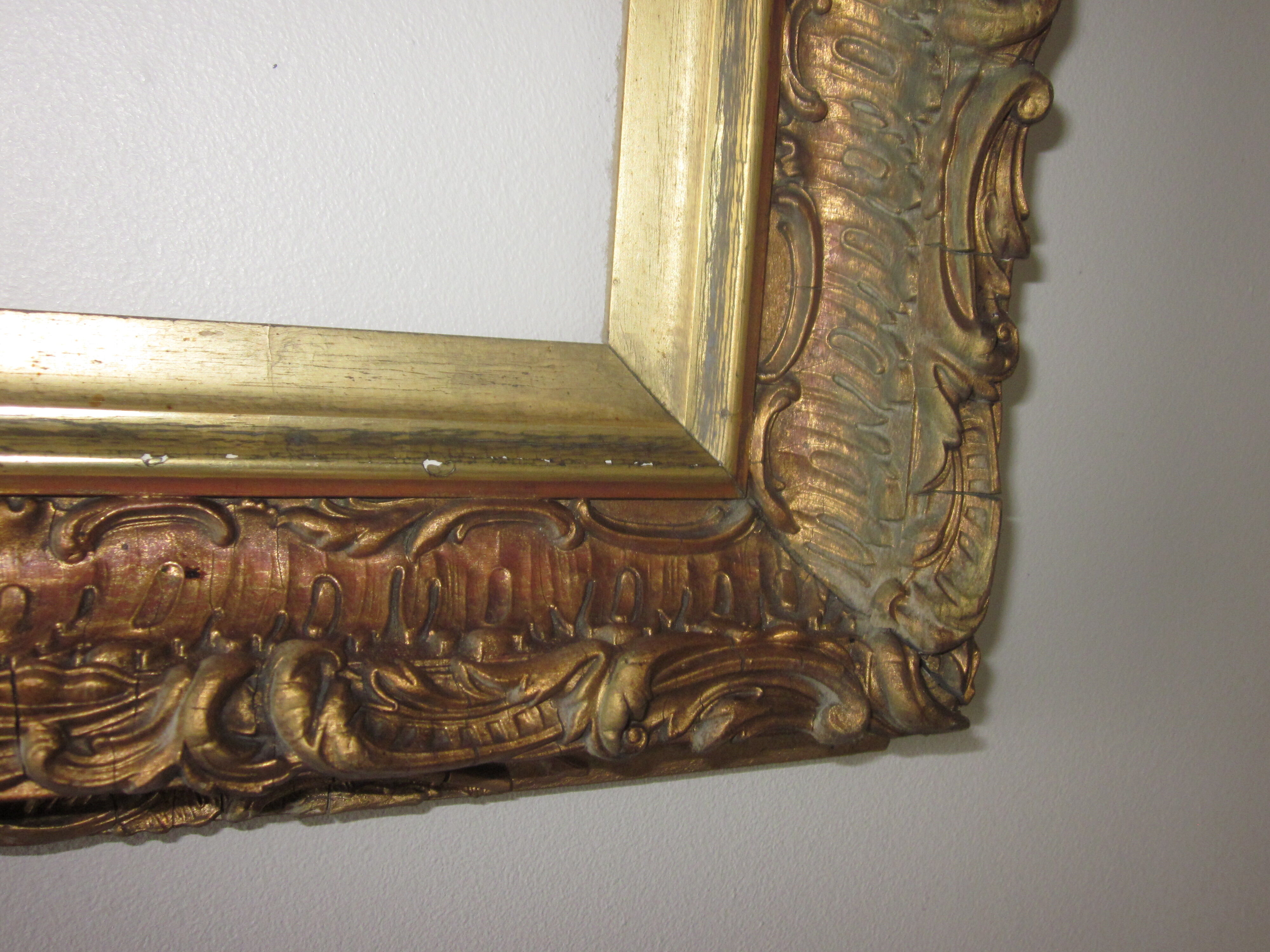Old stucco frame