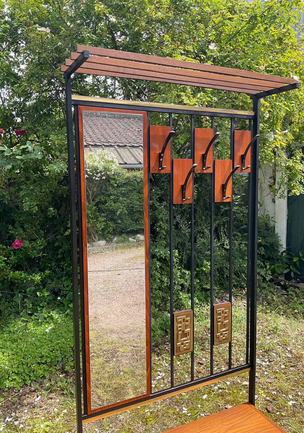 Scandinavian coat rack Alfred Hendrickx 60s