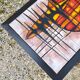Vintage ceramic coffee table signed design