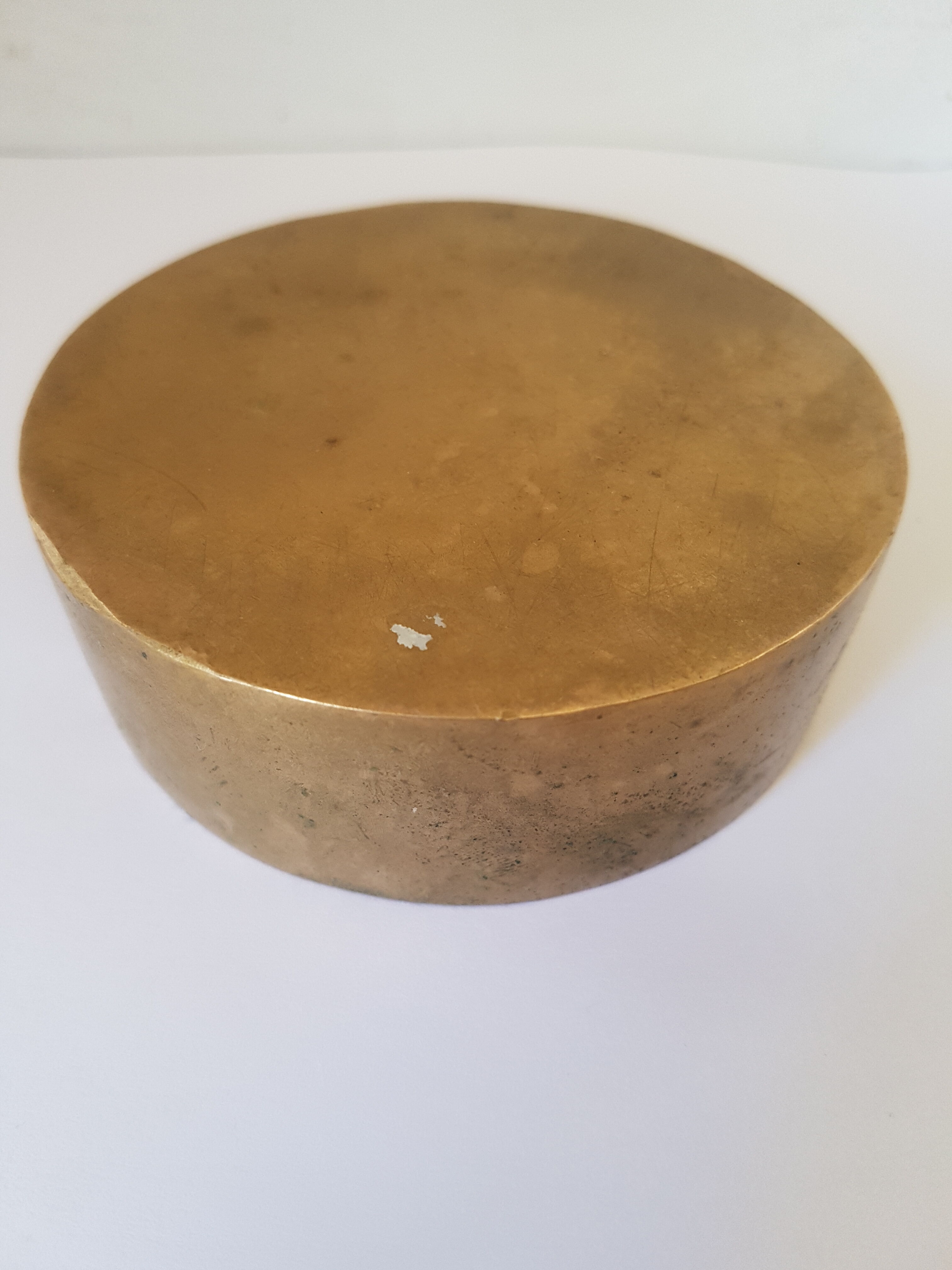 Monique Gerber bronze ashtray 70s