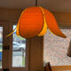 Flower hanging lamp