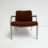 Rare armchair with footstool attributed to Gispen, 1960s