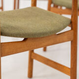 Ensemble de 4 chaises "PP203" par Hans J. Wegner pour PP Møbler