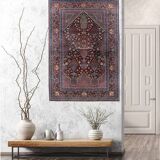 Tapis d'Orient fait main en laine