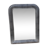 Former times mirror Louis Philippe silver 57x76cm