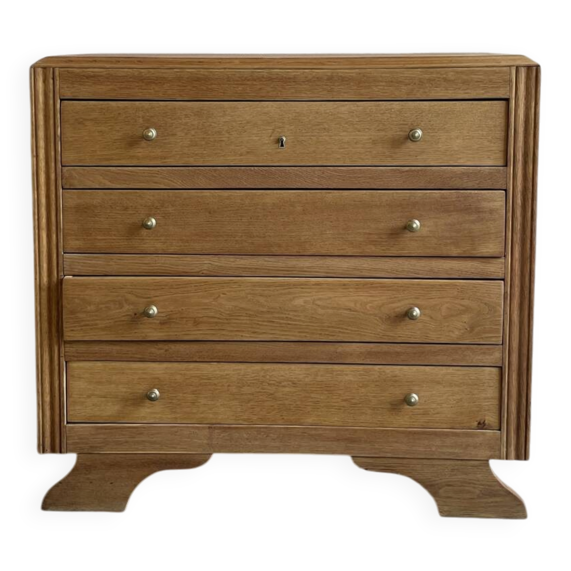 Commode vintage bois - années 50/60 – 4 tiroirs