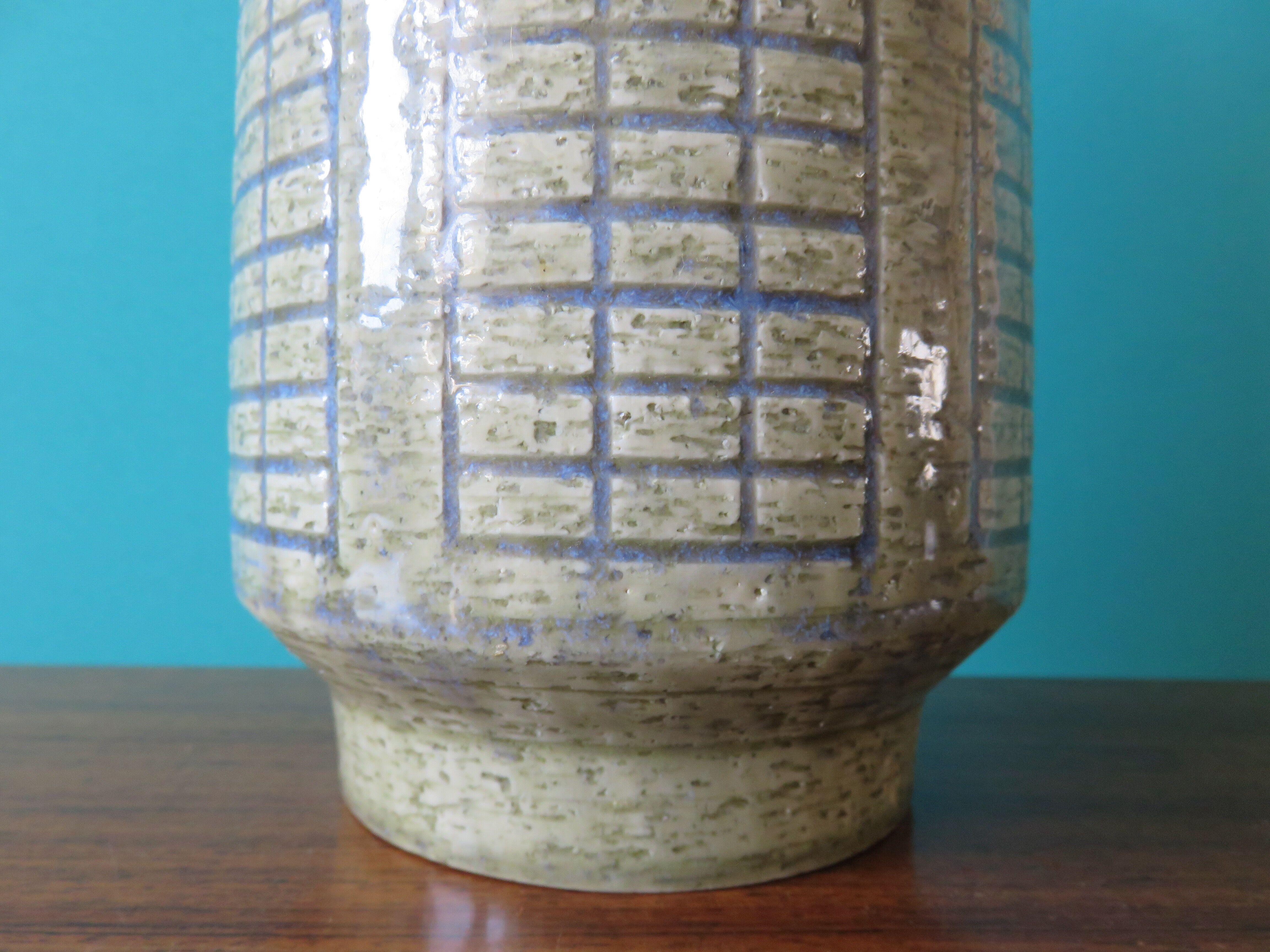 Sandstone vase "Palshus" Denmark 1965