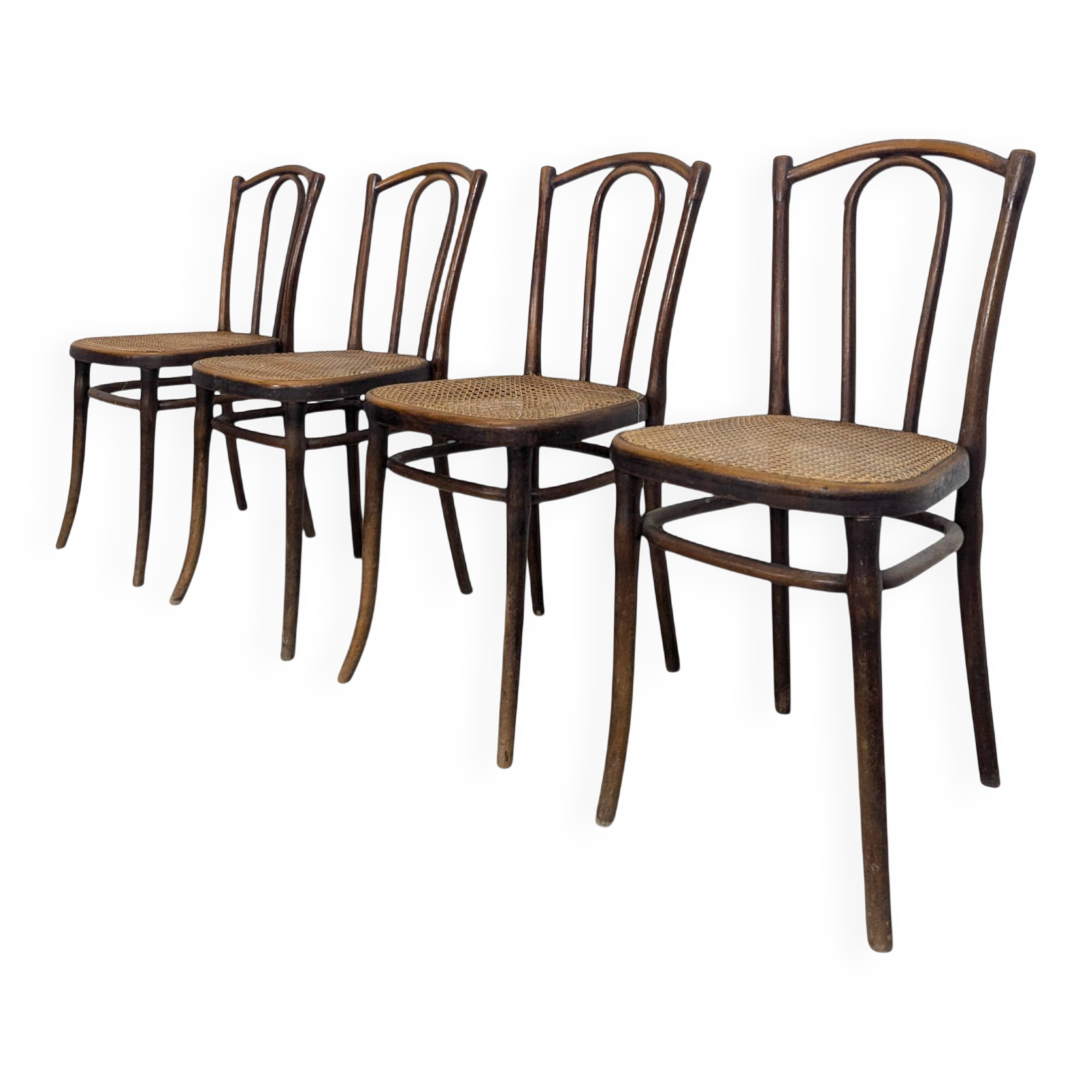 Set of 4 Thonet chairs