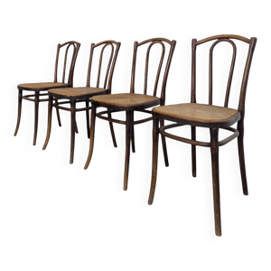 Série de 4 chaises Thonet
