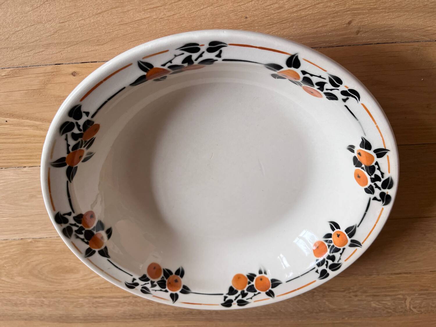 Badonviller Madeleine Hollow Dish