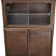Vetrina Vintage Anni '40/'50 in Radica – Design Italiano Mid-Century