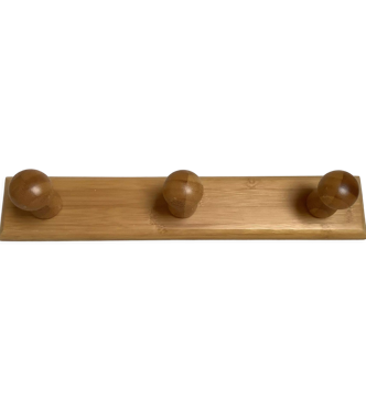 Porte manteau patères en forme de champignons bambou