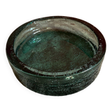 Cendrier vintage bleu