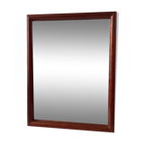 Varnished wooden mirror to install or hang 20x26cm