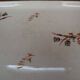 Villeroy and Boch porcelain serving tray with gold rim