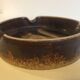 Vintage sandstone ashtray
