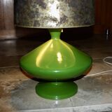 Vintage toupie floor lamp in ceramic from temde switzerland 1960