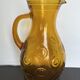 Smoked glass pitcher