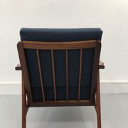 Paire de Fauteuils en teck danois vintage, années 1970
