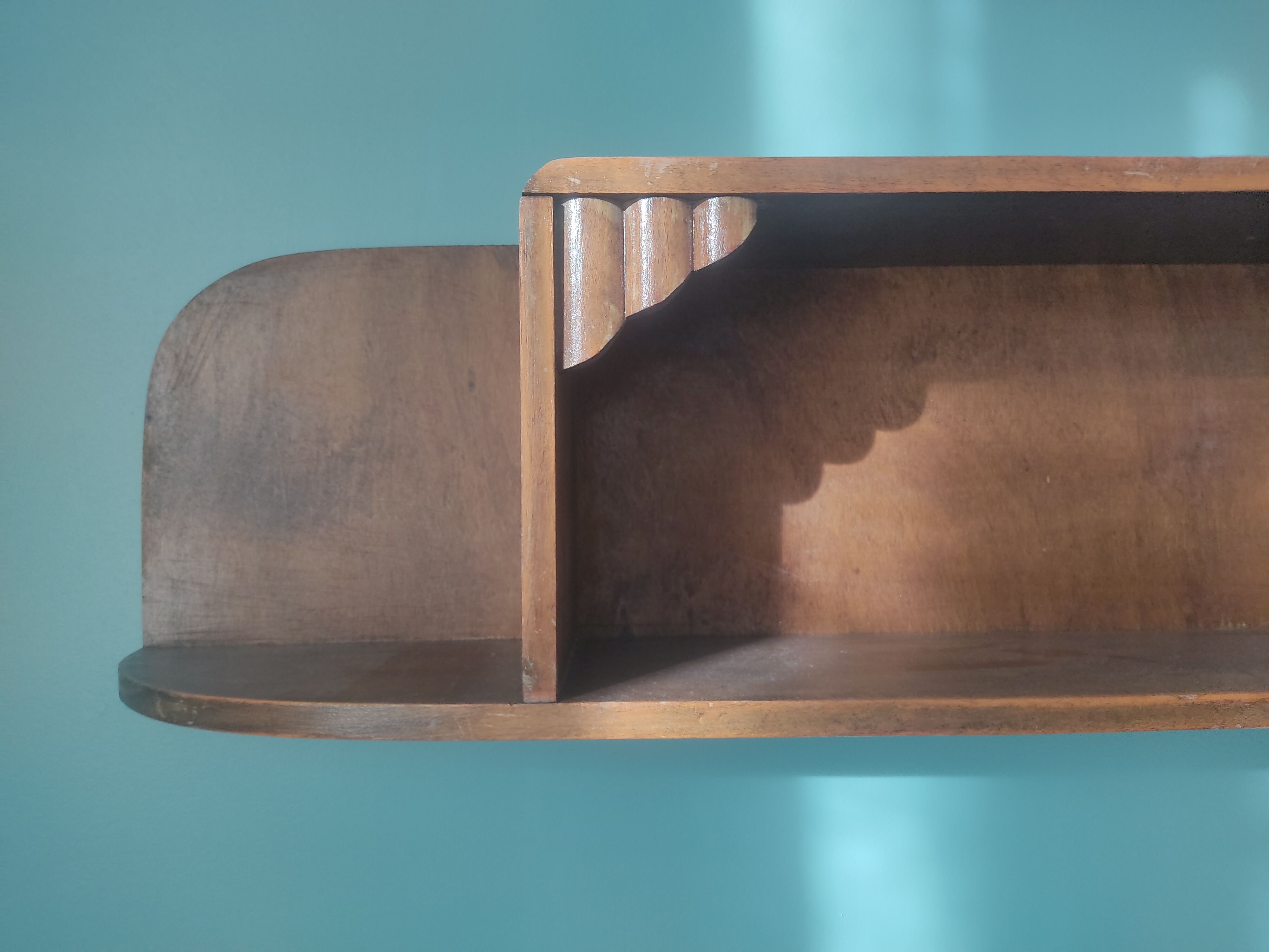 Art Deco wall shelf