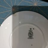 Table service of the Sarreguemines faience factory