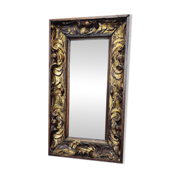 Antique Italian Baroque Mirror, 1st half 1700s