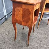 Paire de chevets marqueterie ancien style louis xvi